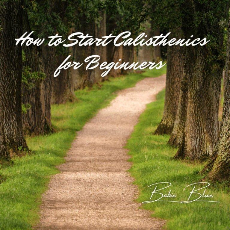 How to Start Calisthenics for Beginners Babieblue.com