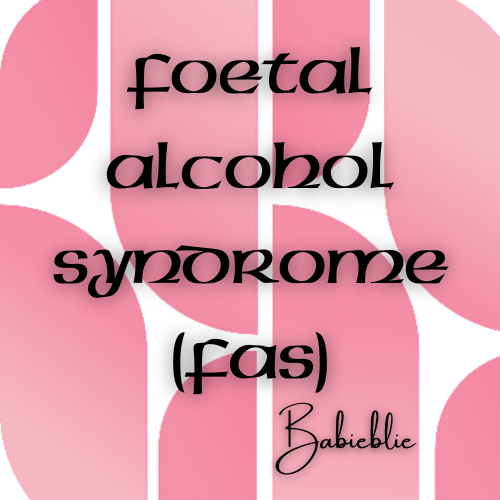 Foetal Alcohol Syndrome Babie blue