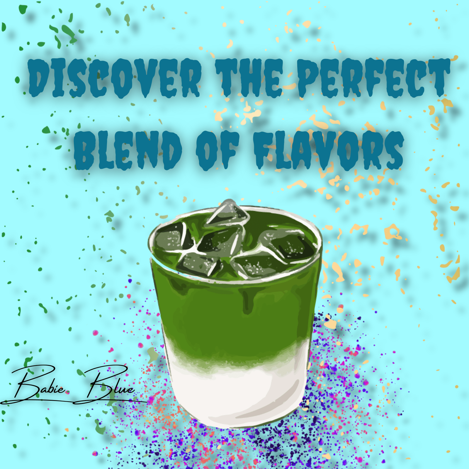 green tea shot Discover the Perfect Blend of Flavors babieblue