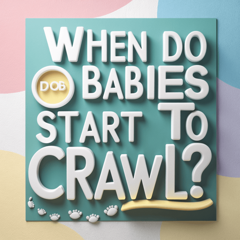 When Do Babies Start to Crawl?
