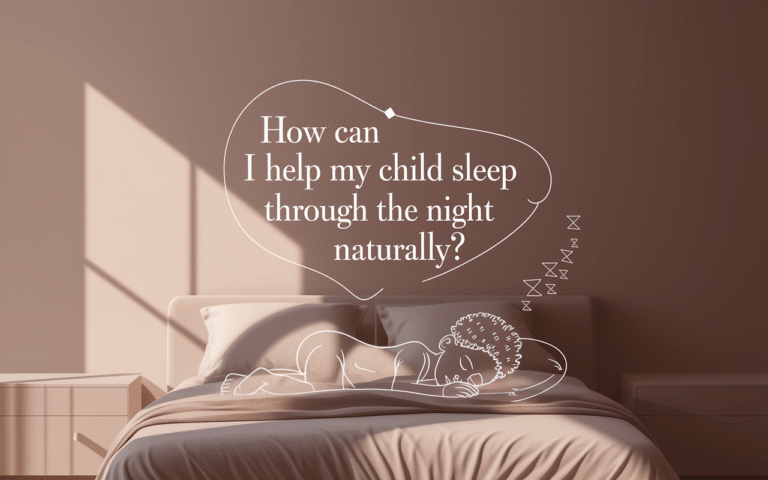 How Can I Help My Child Sleep Through the Night Naturally? 1 How Can I Help My Child Sleep Through the Night Naturally?