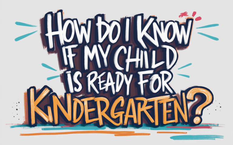 How Do I Know If My Child Is Ready for Kindergarten?