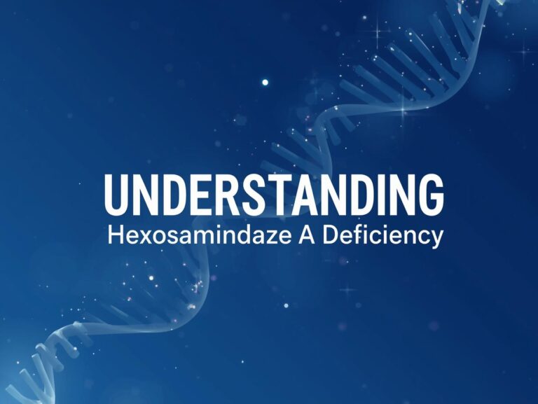 Understanding Hexosaminidase A Deficiency