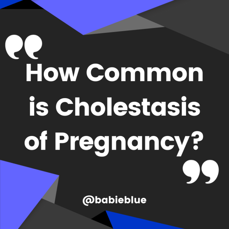 how common is cholestasis of pregnancy